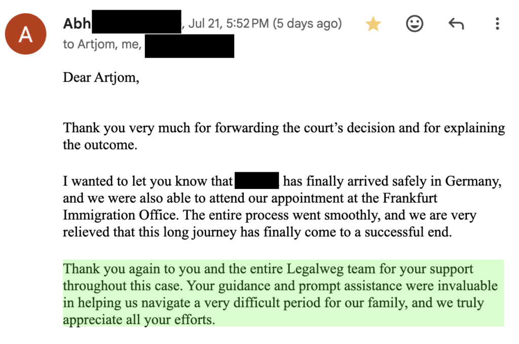 best immigration lawyer berlin review